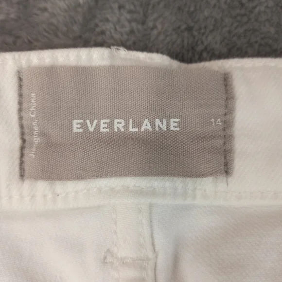 Everlane Moms Premium Button Fly Denim Jean Shorts Cut Off Wome Size 14 - Picture 7 of 16